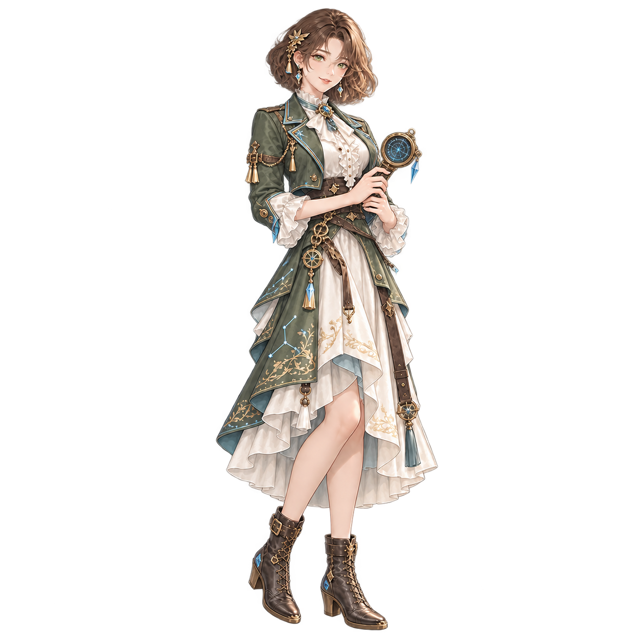 業務解析士｜調整支援型＋分析能力のキャラクター