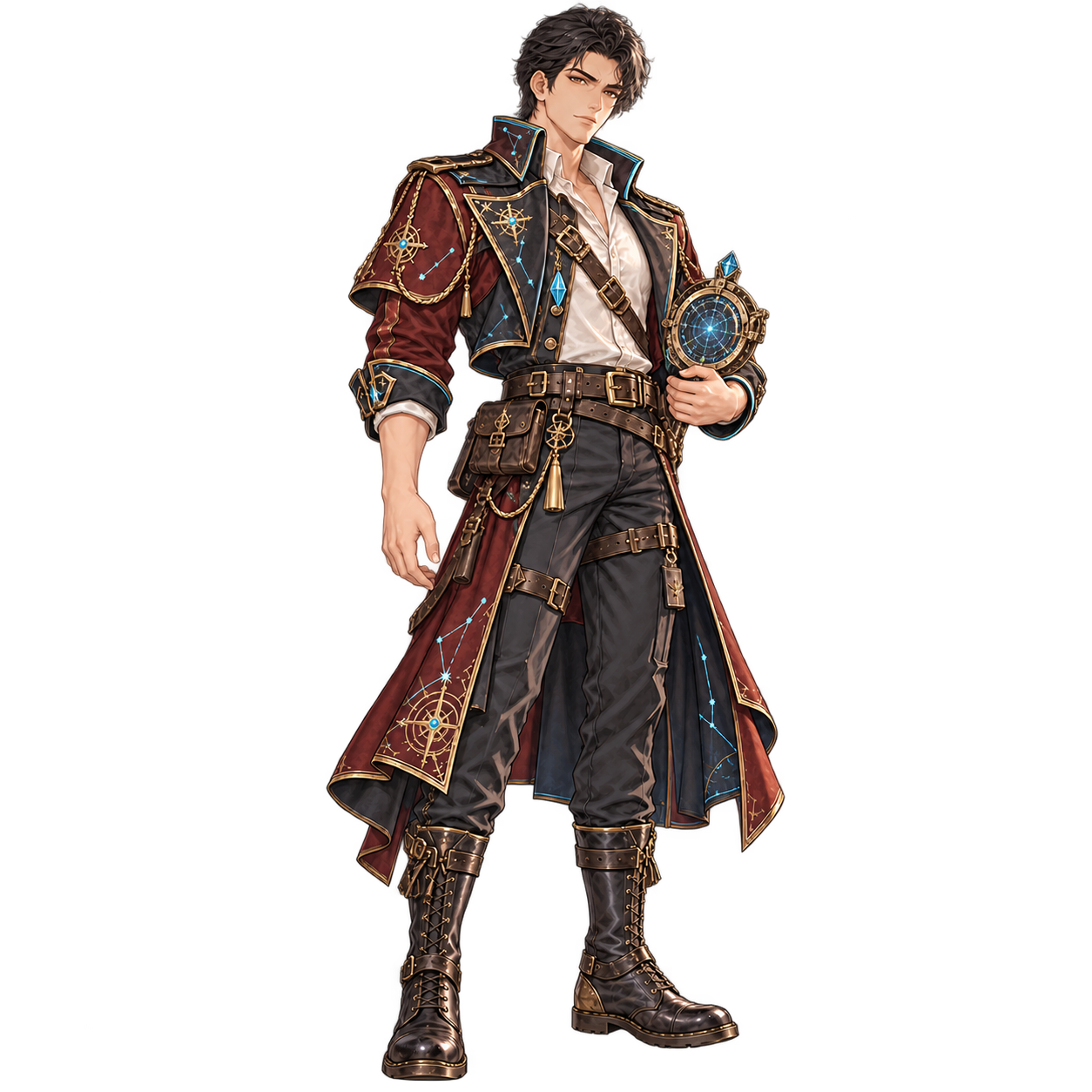 現場解析官｜現場統率型＋分析能力のキャラクター